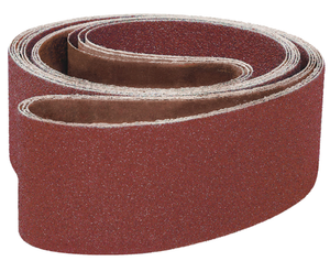 Jaguar Aluminum Oxide Abrasive Belt, 6"W x 48"L, 120 Grit