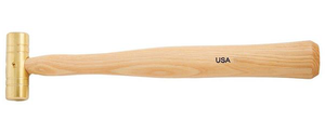 Grace Brass Hammer, 1" Face, 8 oz. Head Weight - BH-8