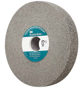 3M Scotch-Brite™ EXL Deburring Wheel(XL-WL), Fine Silicon Carbide, 12" Dia. x 1/2"W