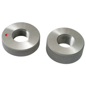 Precise Inch Thread Ring Gage, GO-NOGO, Class 2A, Size 5/16-18 UNC - 4101-0324