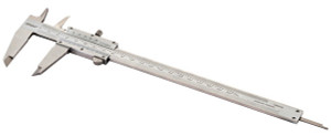Dasqua Vernier Caliper, 0-8"/0-200mm Range - 1550-2010