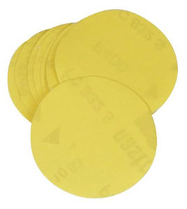 Chicago Pneumatic 3", 400 Grit Yellow Replacement Sander Discs - 8940158681