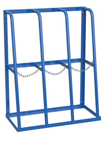 Vestil Vertical Storage Rack, 3 Bay - SSRT-47-WB-4