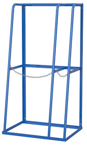 Vestil Vertical Storage Rack High Profile, 2 Bay - SSRT-47-HP-WB-3