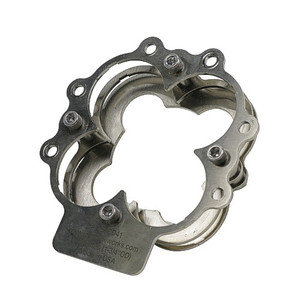 icengineworks 1-7/8 inch 4-into-1 Collector Clamp, 2-pc Set - 1875EHCD41S