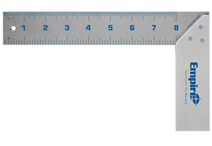 Empire 8" Heavy Duty Aluminum Try Square - 122