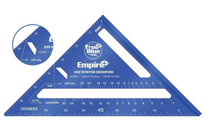 Empire 7" True Blue High Definition Rafter Square - e2994