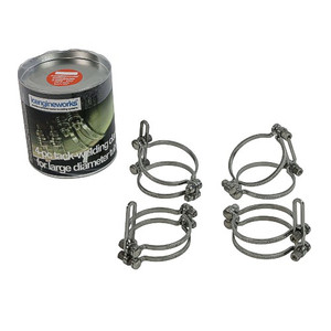 icengineworks 3" Exhaust Tack Welding Clamp, Set of 4 - 3000FETTWCS