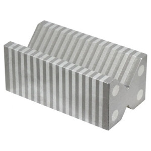 Value Collection 90° Angle Magnetic Aluminum V-Block, 4-3/8" x 2-3/8" x 1-7/8" - 99-943-3