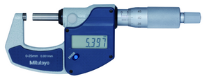Mitutoyo Digital Micrometer 0-25mm, w/o Data Output - 293-821-30 Mitutoyo Digital Micrometer 0-25mm, w/o Data Output - 293-821-30