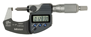 Mitutoyo Crimp Height Type Digital Micrometer, 0-0.8in/0-20mm - 342-371-30