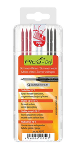 Pica Summer Solid Lead Tip Graphite Refill Pack - 4070/SB