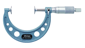 Mitutoyo Disk Micrometer, Mechanical, 75-100mm - 123-104