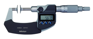 Mitutoyo Disc Micrometer, IP65, 0-25mm - 369-250-30