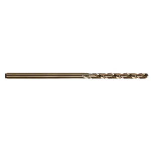 T&O Cobalt Aircraft 6" Long Extension Drill, 15/64" Size, .2344" Decimal Size, 2-5/8" Flute Length