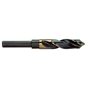 Precision Twist Drill 118° Cobalt Silver & Deming Drill, Size 33/64", Decimal Size .5156", Flute Length 3-1/8"