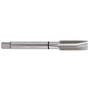 YG-1 Bright H.S.S. EX Combo Metric 3 Flute Spiral Pointed Plug Tap, 5mm-.80mm Thread Size, D4 Thread Limit