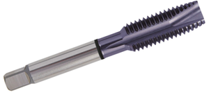 YG-1 3 Flute TiCN Coated H.S.S. Spiral Pointed Plug Tap, #6-32 Thread Size - H3 Limit - 12-679-304