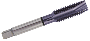 YG-1 3 Flute TiCN Coated H.S.S. Spiral Pointed Plug Tap, 1/4"-20 Thread Size - H3 Limit - 12-679-312
