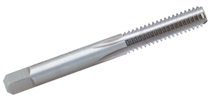 Rushmore USA 4 Flute H.S.S. Bottoming Chamfer Hand Tap, 6mmX1.00mm Thread Size, D5 Limit