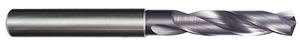 Rushmore USA Solid Carbide AlTiN 5XD Non-Coolant Thru Jobbers Drill, 11/64" Size, 0.1719" Decimal Size, 0.2362" Shank Diameter 1.417" Flute Length, 2.91" Overall Length - 20-141-249