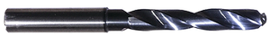Rushmore USA Solid Carbide AlTiN 8XD Coolant Thru Drill, 17/64" Size, 0.2656" Decimal Size, 0.315" Shank Diameter 2.992" Flute Length, 4.48" Overall Length - 20-143-444