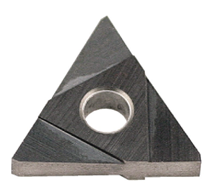 Terra Carbide Triangle TNMC Indexable Carbide On-Edge Grooving Insert, Right Hand - TNMC32NGR-W0.063 APC2