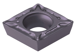 Korloy 80° Diamond Indexable Carbide Turning / Boring Insert, CCMT2(1.5)1-VF PC8110