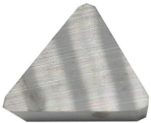 Terra Carbide Triangle Indexable Carbide Milling Insert, 11º Relief Angle, 3/8" I.C., 1/8" Thick - TPCN32PDFR APC2 - 22-500-012