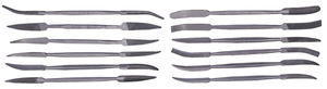 Precise 12 Piece Diemakers Riffler File Set