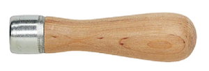 Lutz Scroo-Zon® Wood File Handle - #T4 For 6" Files, 1-1/16" Diameter, 4" Length  - 51-980-104