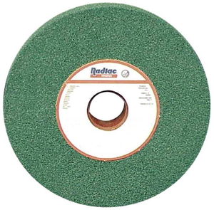 Radiac 7" Dia. Green Silicon Carbide Bench Grinding Wheel, 7"X 1"X 1-1/4", 60J Grit - 34078158 - 53-101-008