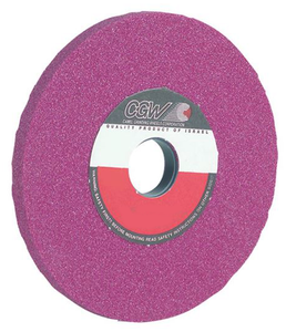 CGW Ruby Surface Grinding Wheel, 7" x 1/2" x 1-1/4", Type 01, 46H Grit - 34633