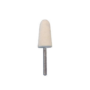 Grobet USA Felt Polishing Medium Bob, 1/2" Diameter, 1" Thickness MS-3 - 17.252