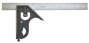 Elite Precision 2 Piece Combination Square Set, 12" Blade