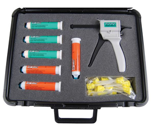 Flexbar Reprorubber Orange/Green Quick Dispense Combo Cartridge System Kit - 16309