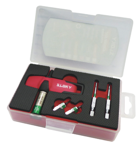 Sloky LT Single Hex Driver Set With 2mm Hex Bits, Torque Range 10.6 in./lbs. - STS-HX-LT-2.0