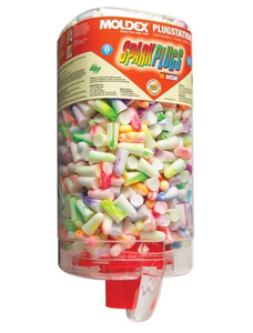 Moldex PLUGSTATION® with SPARKPLUGS® Disposable Uncorded Earplugs, 500 Pairs in Package - 6645