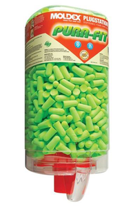 Moldex PLUGSTATION® with PURA-FIT® Disposable Uncorded Earplugs, 500 Pairs in Package - 6845