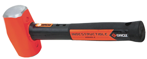 GROZ Indestructible 12" Handle Club Hammer, 4 lbs. Head Weight - 34501