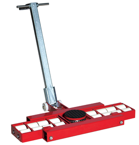 GKS-PERFEKT Heavy Duty Machinery Dolly - L Series, 39,600 lbs. Capacity, Weight 210 lbs., 24-2/5" OAL - 3-10216 - 98-502-615