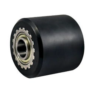 GKS-PERFEKT Standard Black Polyamide Roller for GKS Machinery Dollies - 4-10015