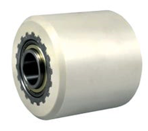 GKS-PERFEKT Standard White Polyamide Roller for GKS Machinery Dollies - 4-10018 - 98-502-632