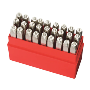 Pryor Premium Grade Hand Stamp Letter Set, 3/32" Character Size