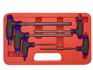 Astro Pneumatic Internal Hex Bolt Extractor Metric T-Handle Set - AO1045