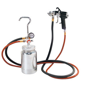 Astro Pneumatic 2 Quart Pressure Pot 1.2mm Spray Gun Kit - AO2PG7S
