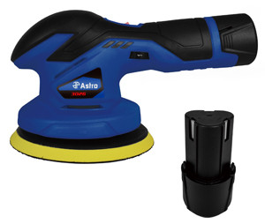 Astro Pneumatic 12V Cordless Variable Speed Palm Polisher Kit - AO3026