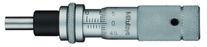 Mitutoyo Micrometer Head, Zero-Adjustable Thimble, 0-13mm - 148-506