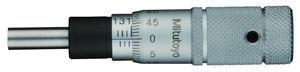Mitutoyo Micrometer Head, Zero-Adjustable Thimble, 0-13mm - 148-863