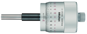 Mitutoyo Micrometer Head, Large Thimble 49mm, 0-25mm - 152-348